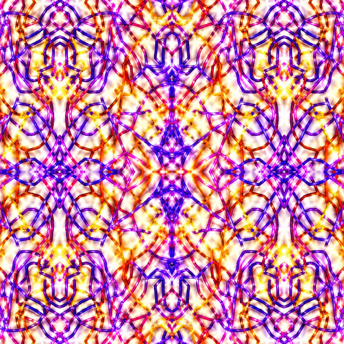 Neon Cathedral — Abstract Architecture Digital Art Bundle | Instant Download