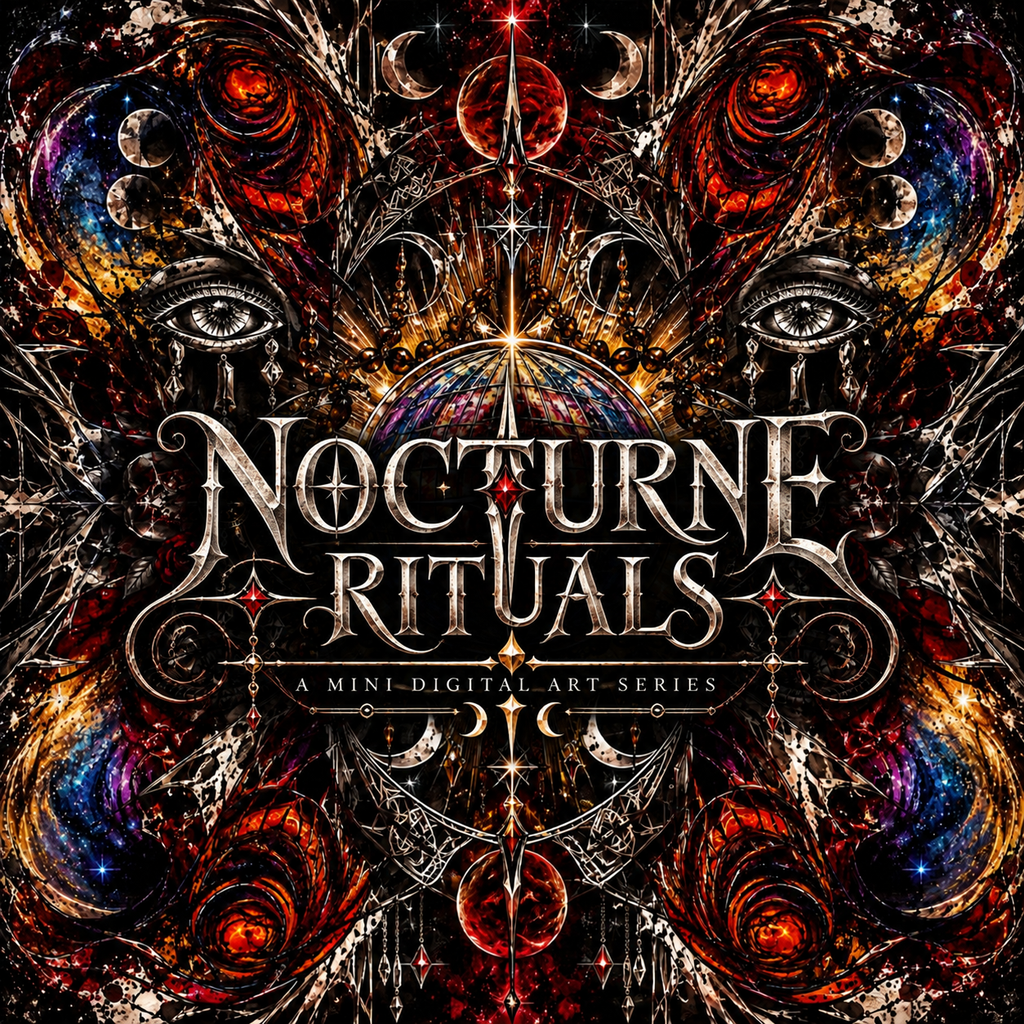 Nocturne Rituals — Gothic Digital Art Bundle
