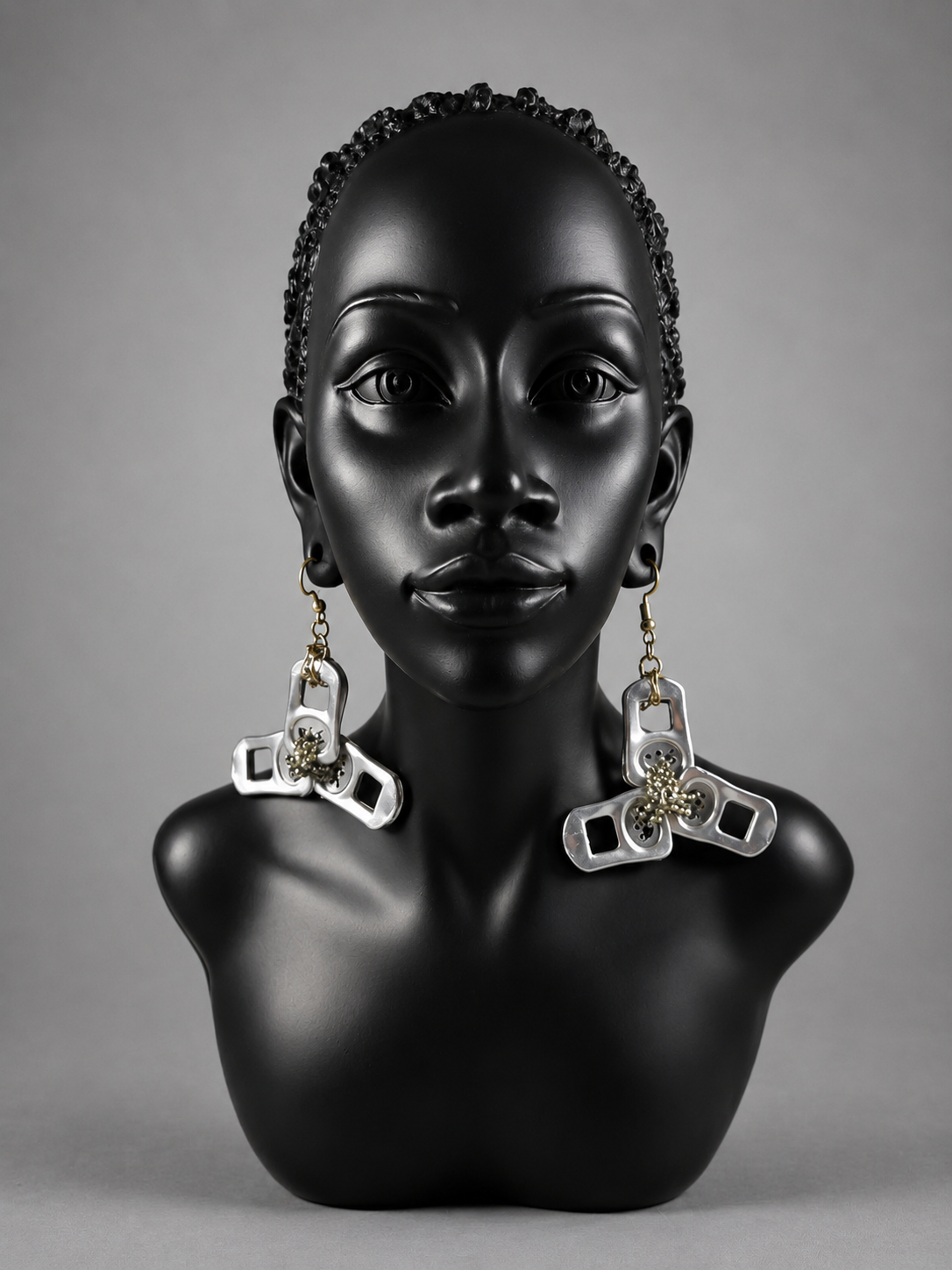 The Tri Axis Drop Earrings