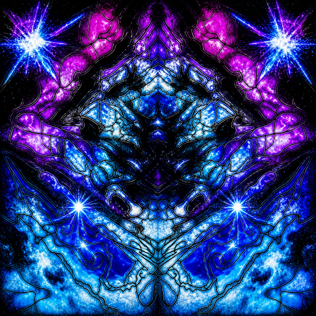 Fractured Psychic — Abstract Portrait Digital Art Bundle | Instant Download