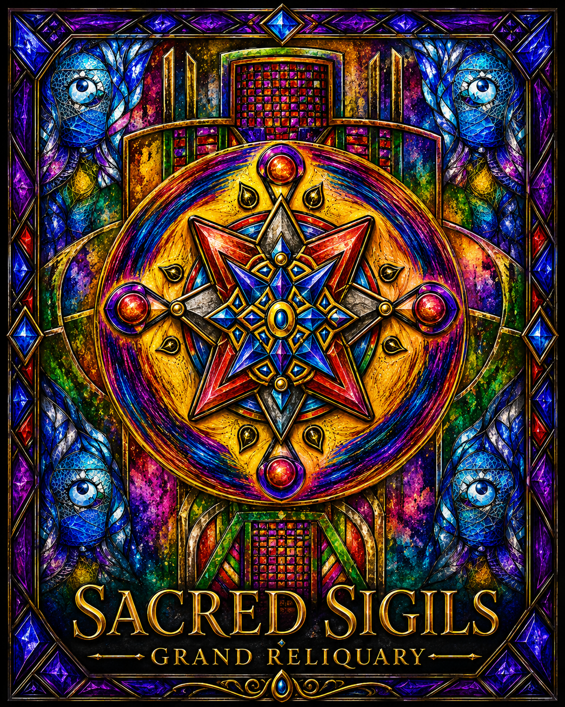 Sacred Sigils — Sacred Geometry Digital Art Bundle | Instant Download
