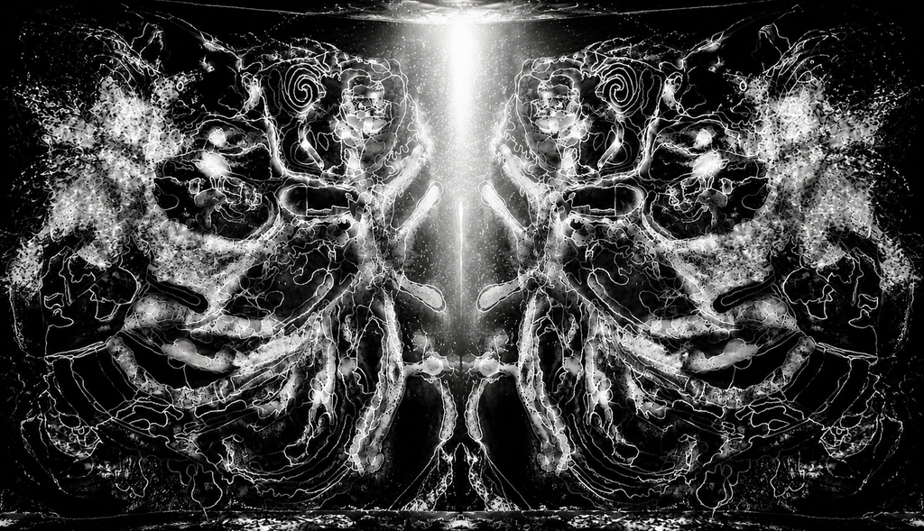 Fractured Psychic — Abstract Portrait Digital Art Bundle | Instant Download