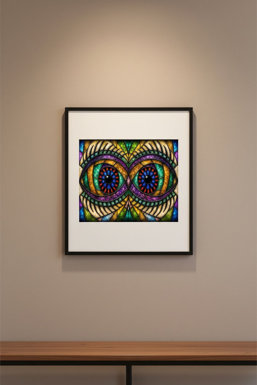 Sacred Sights — Framed wall mockup piece 4