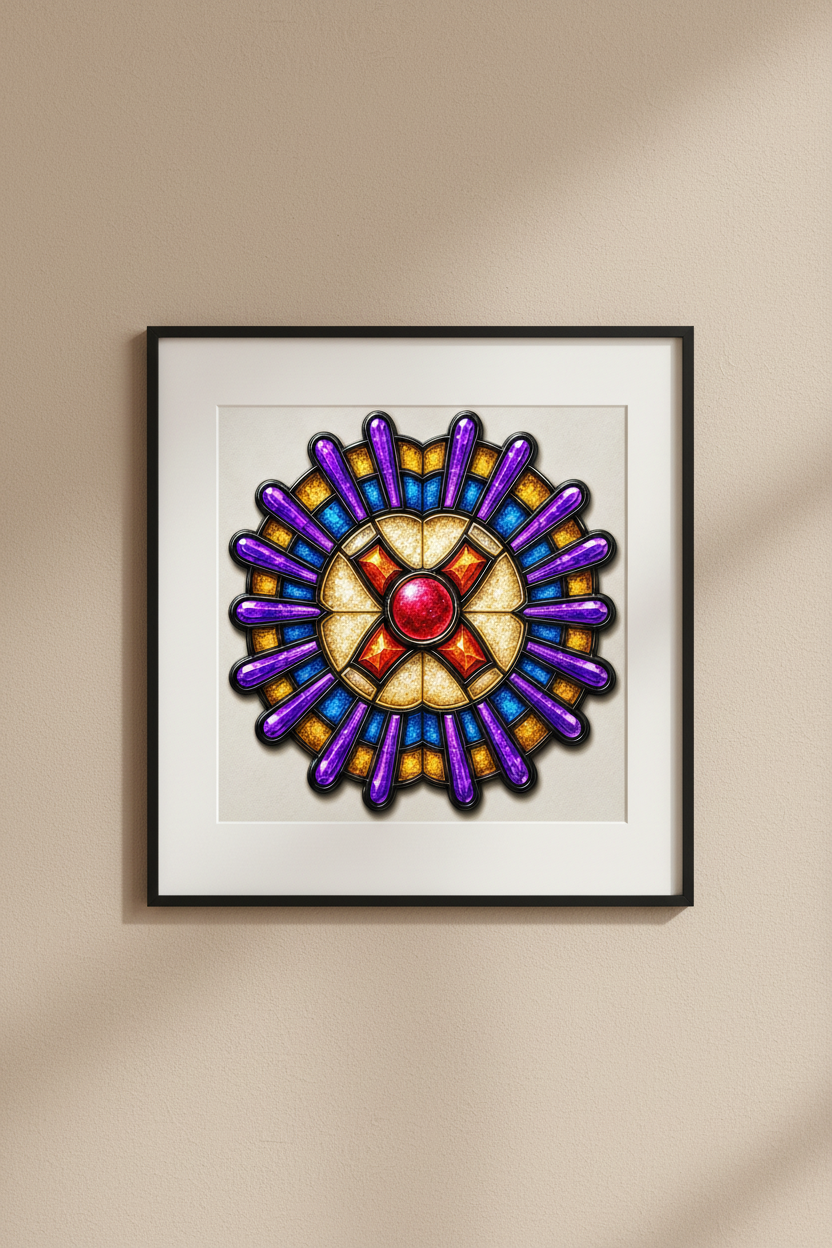 Sacred Sights — Framed wall mockup piece 5