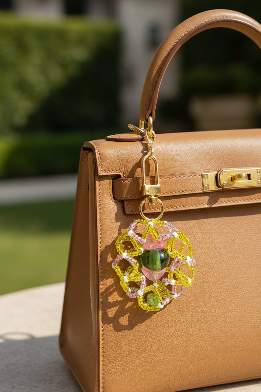 The Enchanted Bloom Artifact — Bag Charm