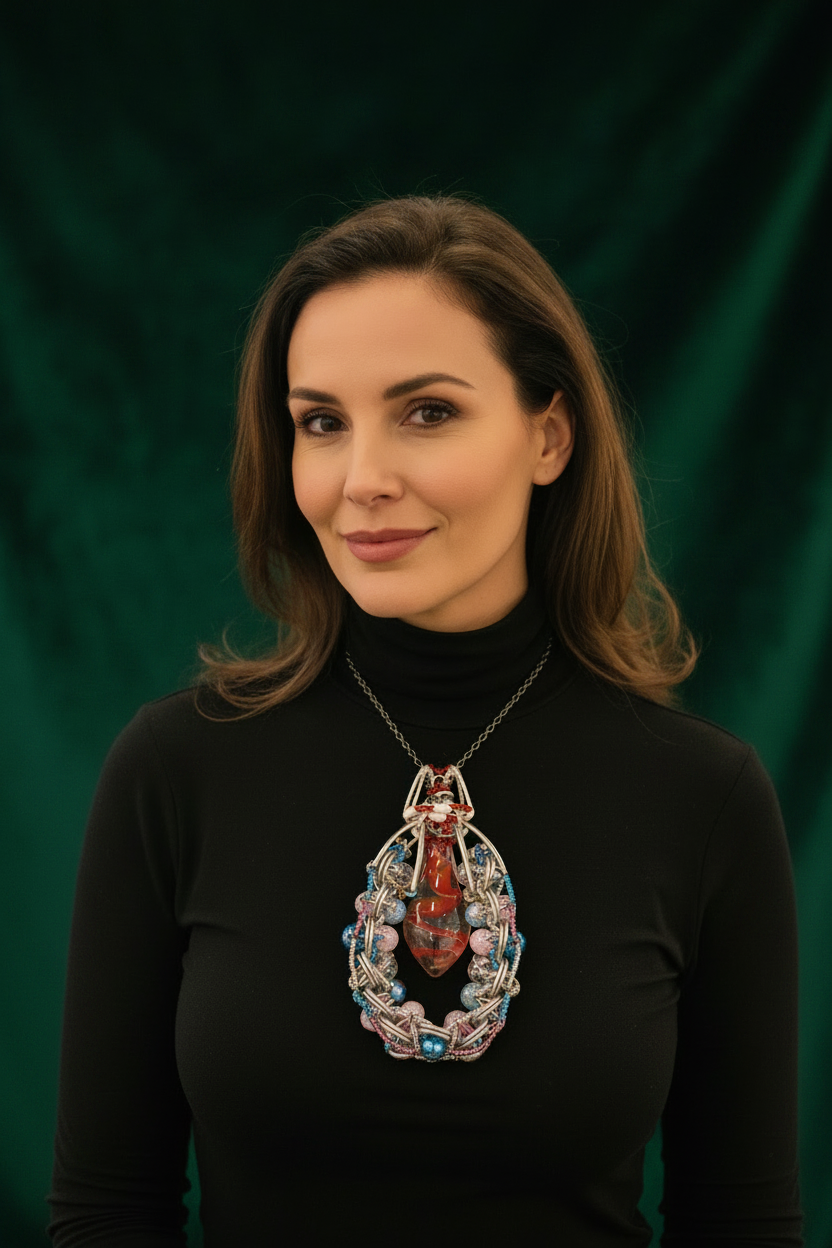 The Phoenix Flame Amulet — Jewel Backdrop