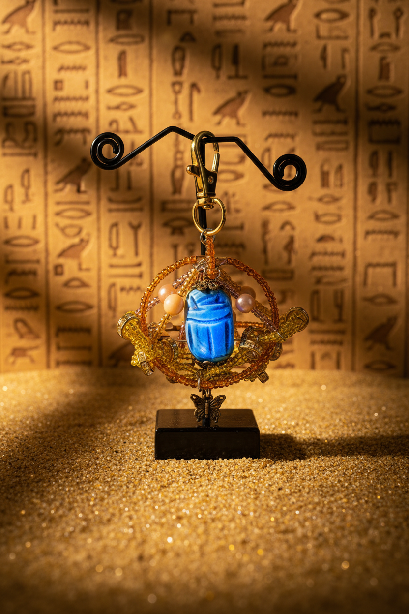 The Scarab Sun Relic — Pinterest Version